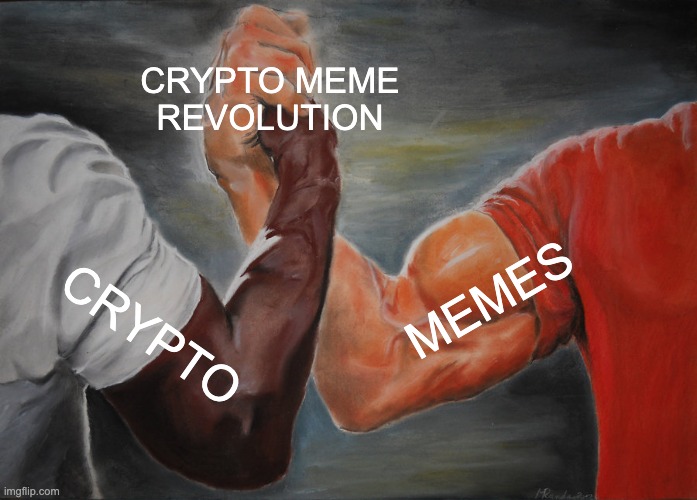 multisHQ's tweet photo. #MultisMondayMeme
@MemeExplorers just raised $5 Million. This makes us confident that we'll see a crypto meme revolution soon! What a time to be alive (Β¬βΏΒ¬)
To celebrate, we made a #Meme https://t.co/aGn5yZOAzB