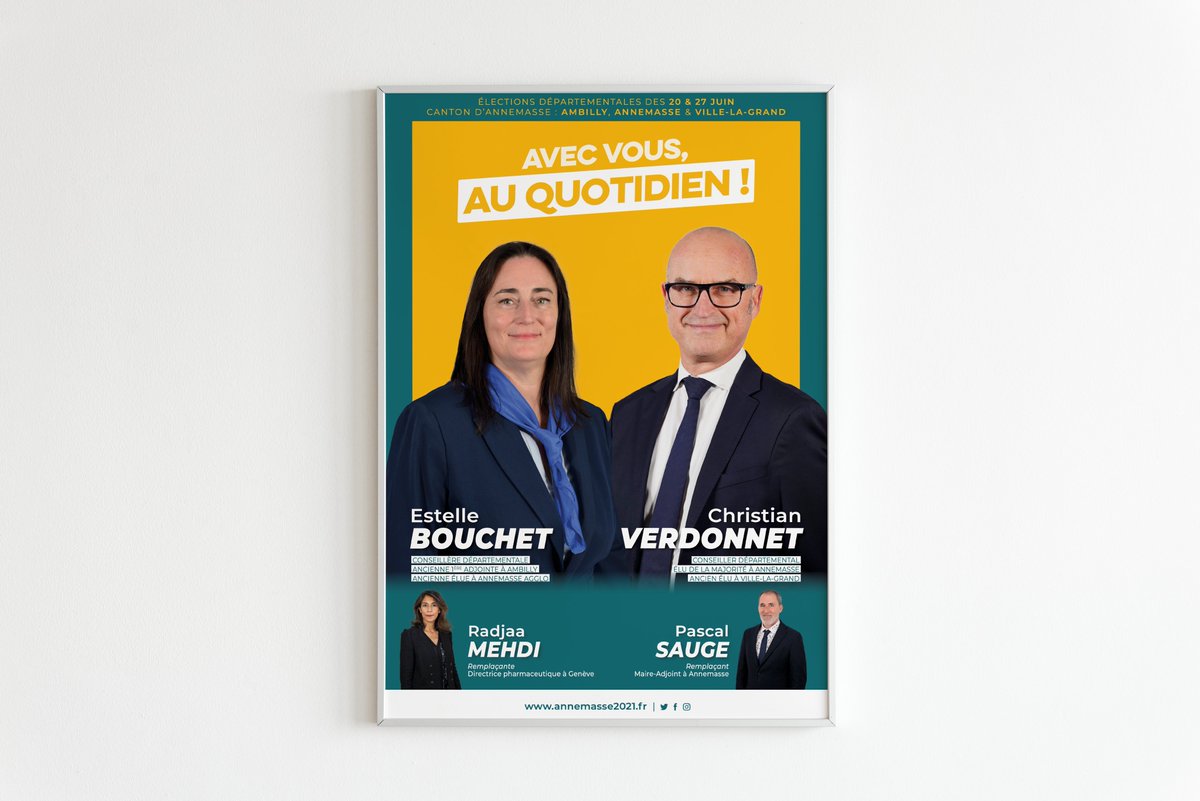 ChVerdonnet's tweet photo. Lancement officiel de la campagne pour les élections départementales du canton d'#Annemasse. Vous pouvez d'ores et déjà découvrir notre affiche.
Les 20 et 27 juin, votez ! 
Notre équipe compte sur votre soutien.
_
Besoin d'une procuration ➡️  https://t.co/EQowWUNPh2 https://t.co/FNENNncDap