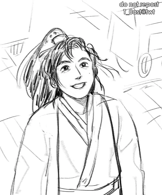 here's the sketch if anyone wants to clean it up/colour it/whatever!
#shl #山河令 #wordofhonor
#WenZhou #俊哲 