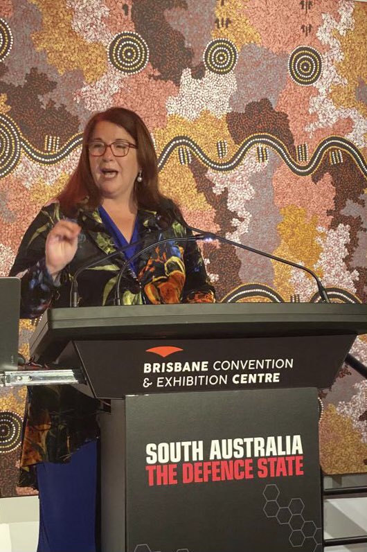 It was great to join with <a href="/Defence_SA/">Defence SA</a> speaking about the growth opportunities in 🇦🇺 #defenceindustry and to kick off #LandForces2021 which begins tomorrow!