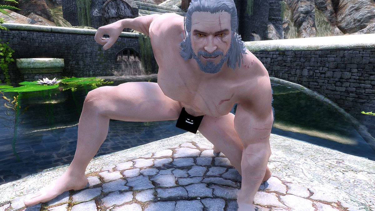 PC Gamer on X: Well, heres a nude Geralt Skyrim mod.  t.coIIUTi7WFpU t.coHw1XK7FDxq  X