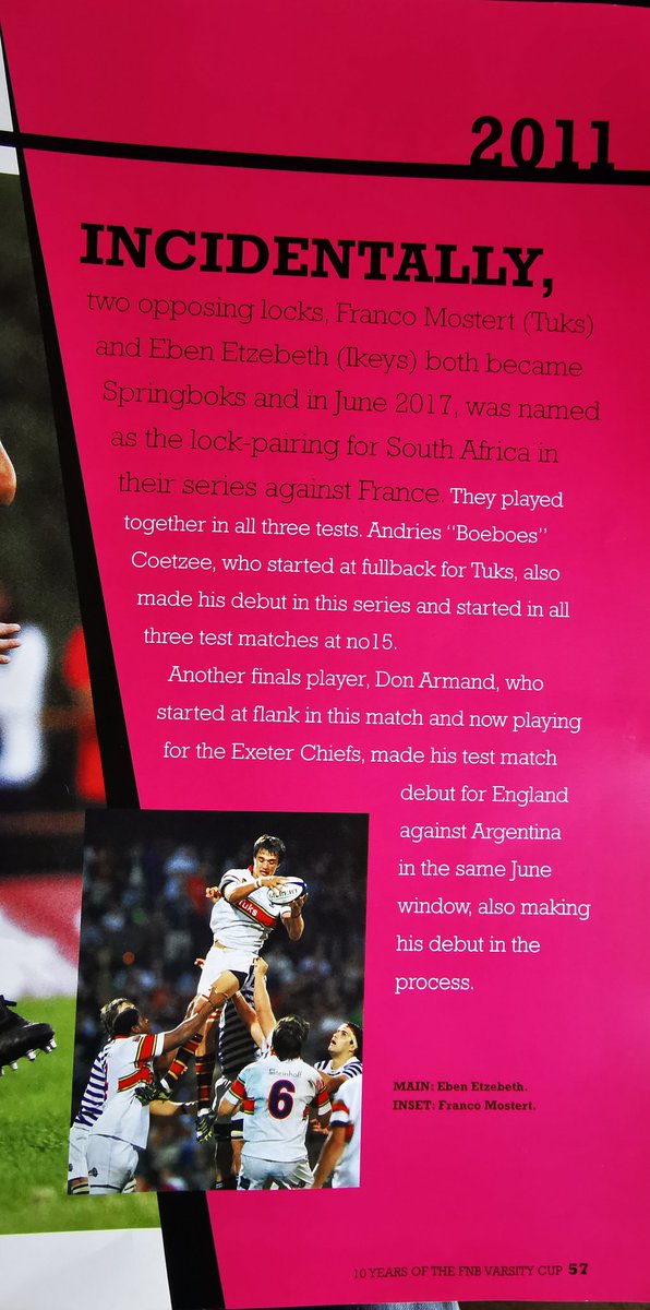 J.J. Harmse (@jjharmse) on Twitter photo Nog pitkos uit daardie <a href="/varsitycup/">Varsity Cup</a> wedstryd is dat <a href="/EbenEtzebeth/">Eben Etzebeth</a> vir <a href="/ikeytigers/">Ikey Tigers</a> en <a href="/FrancoMostert/">Franco Mostert</a> vir <a href="/UPTuksRugby/">UP Tuks1 Rugby</a> gespeel het! Nog pitkos uit daardie <a href="/varsitycup/">Varsity Cup</a> wedstryd is dat <a href="/EbenEtzebeth/">Eben Etzebeth</a> vir <a href="/ikeytigers/">Ikey Tigers</a> en <a href="/FrancoMostert/">Franco Mostert</a> vir <a href="/UPTuksRugby/">UP Tuks1 Rugby</a> gespeel het!