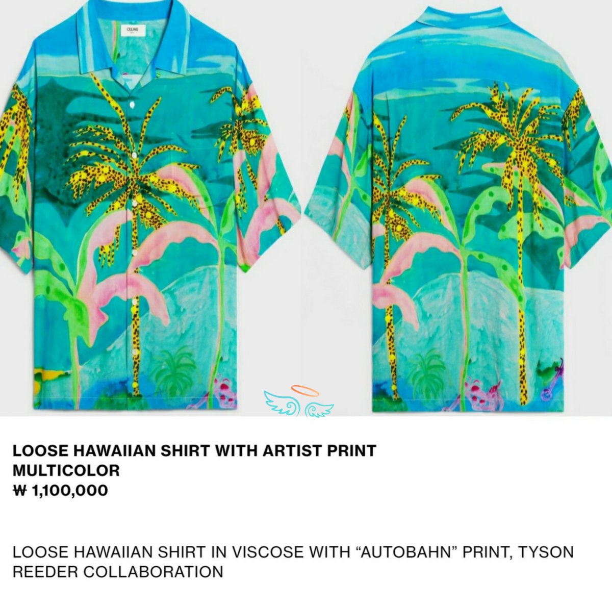 celine 21ss LOOSE HAWAIIAN SHIRT | www.cranio-gindl.at