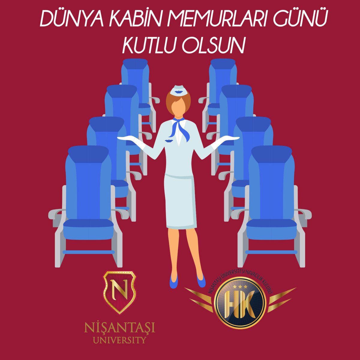 Yolculuklarımızı misafirperverlikleriyle rahat ve güvenli hale getiren tüm kabin memurlarının günü kutlu olsun✈️