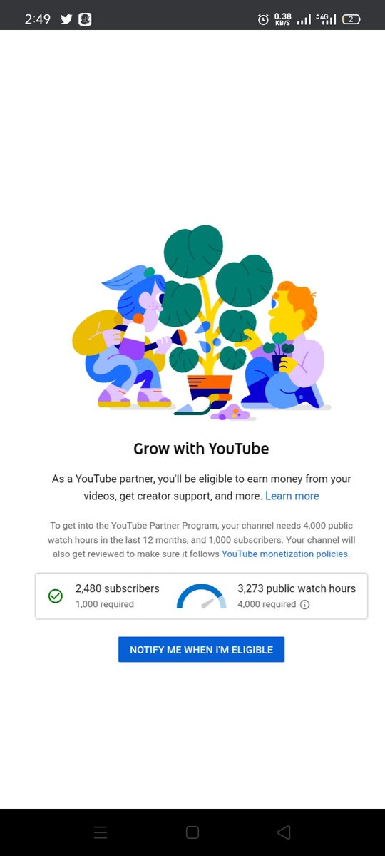 Asad4k1's tweet photo. @TeamYouTube my public watch time hours are not added into monitizion tab  see the diffrance please help me https://t.co/GEMzHYbwR7