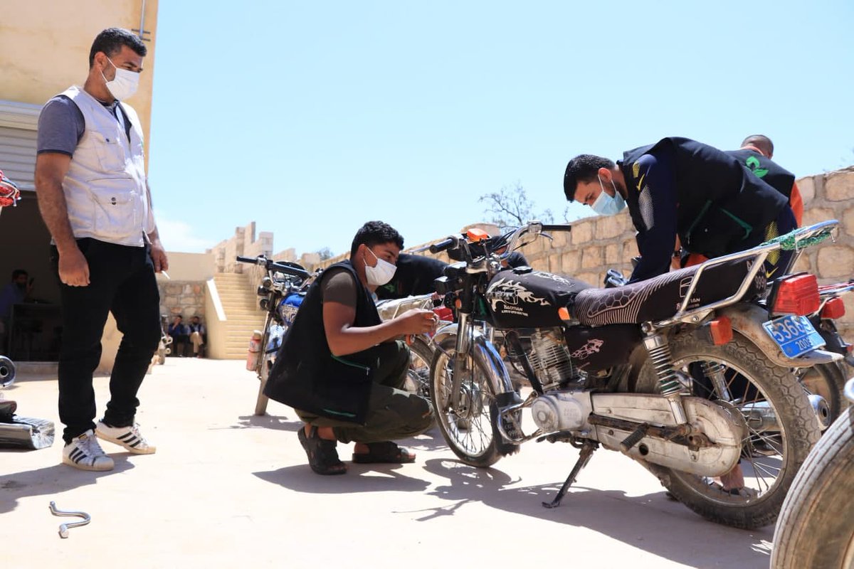 AtaaRelief's tweet image. صباح الهمم العالية 💚
من ورشات التدريب في &quot;معهد #عطاء المهني&quot; في ريف #إدلب.
#SPARKAlumni #ِAtaa