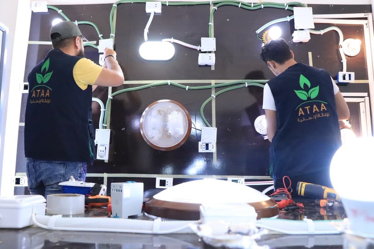 AtaaRelief's tweet image. صباح الهمم العالية 💚
من ورشات التدريب في &quot;معهد #عطاء المهني&quot; في ريف #إدلب.
#SPARKAlumni #ِAtaa