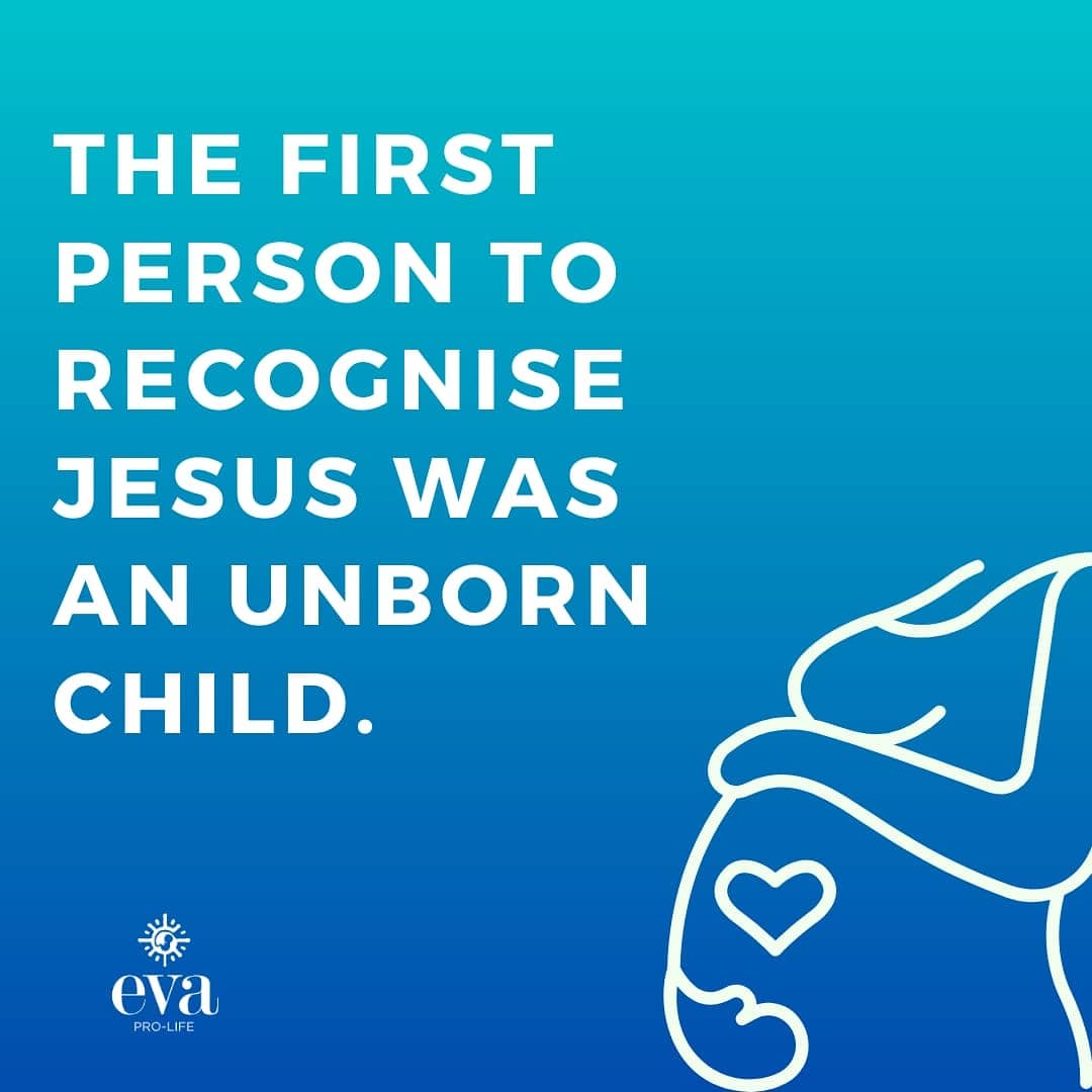 EvaProLife1's tweet photo. The Visitation was the first event where the presence of the Messiah was greeted with utmost hope &amp; excitement and by whom? AN UNBORN CHILD! The Baptiser paved way for Him from the time he leaped in his mother's womb!
Blessed Feast to all who believe!✨

#CatholicTwitter #life https://t.co/ZBho8Cuuhx