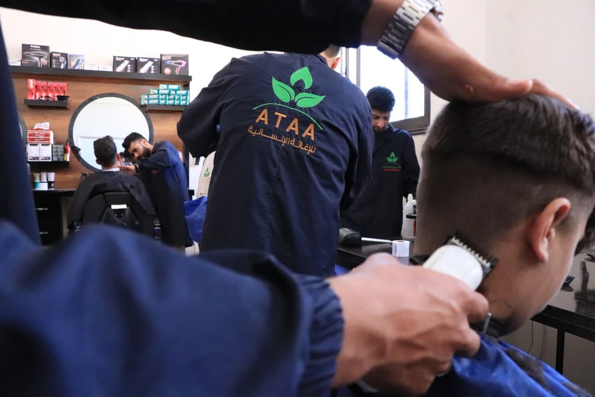 AtaaRelief's tweet image. صباح الهمم العالية 💚
من ورشات التدريب في &quot;معهد #عطاء المهني&quot; في ريف #إدلب.
#SPARKAlumni #ِAtaa