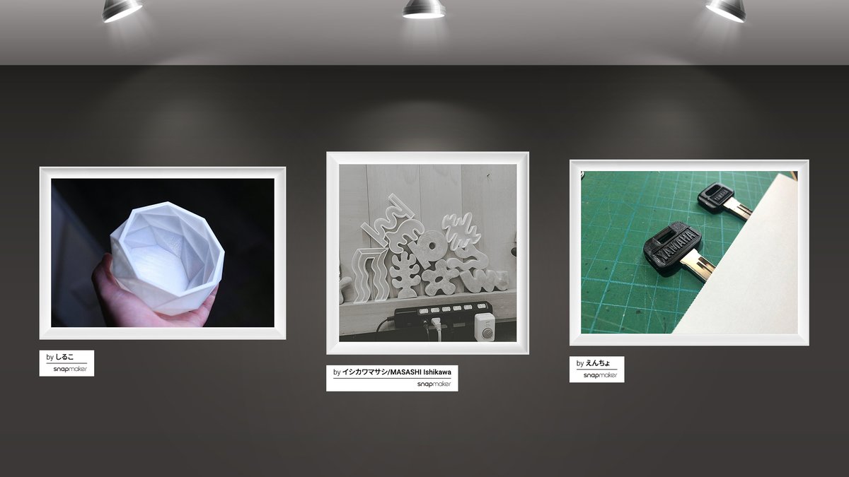 snapmaker's tweet photo. #SnapmakerGallery of May. Everyone, thank you for sharing these wonderful projects with us. Great job!π https://t.co/j6SHVwpuFi