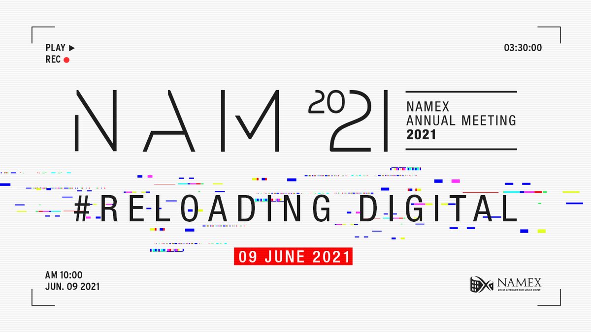 AditinetConsult's tweet photo. #Aditinet è sponsor del @namex_ixp Annual Meeting. I temi affrontati dal #NAM2021: le misure governative a favore della digitalizzazione e il ruolo degli Internet Service Provider in questo ecosistema: https://t.co/IwmjdtMrHM https://t.co/TGxyOsZydH