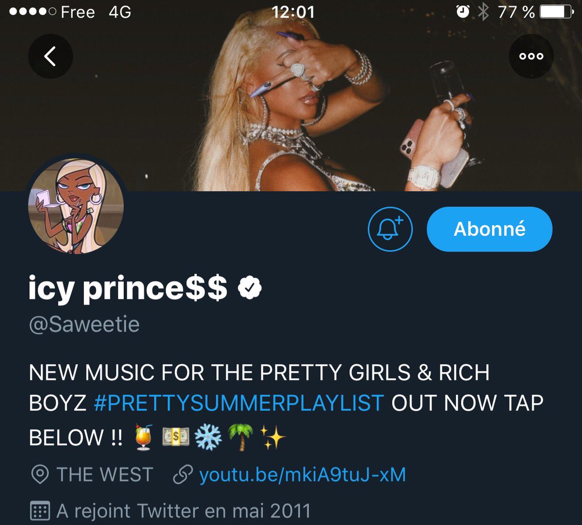serenakkh's tweet photo. I didn't expect that 😳 @saweetie https://t.co/Bi48FabKcA