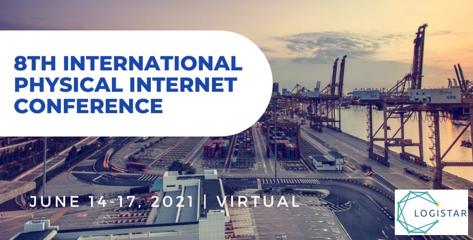 LOGISTAR will take part in the 2021 IPIC Conference on the Physical Internet!

The partners organized two workshop sessions:
- 15th June: Users and Advisory Group Workshop
- 16th June: Smart Algorithms for Transport Operations

If interested, register here docs.google.com/forms/d/1V48sT…