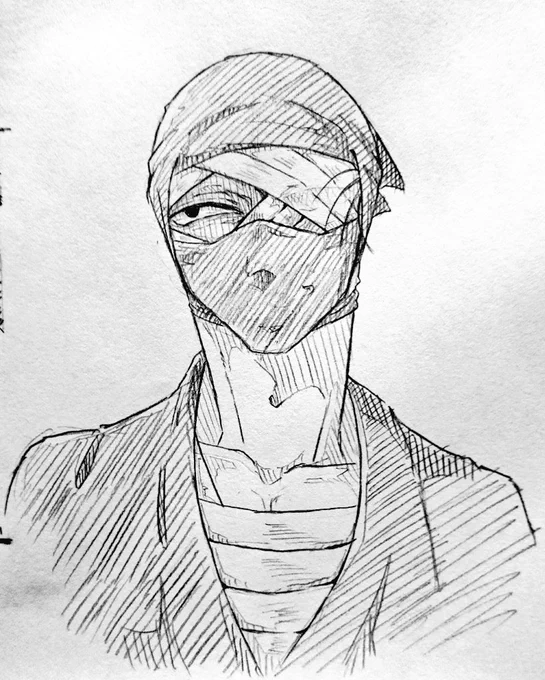 これは前に描いたざっとさん 