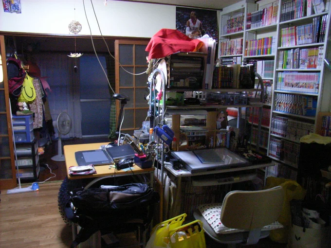 #15年前何してた 仕事部屋にアイバーソンのポスター貼ってクロザクロのキャラデザしてた 