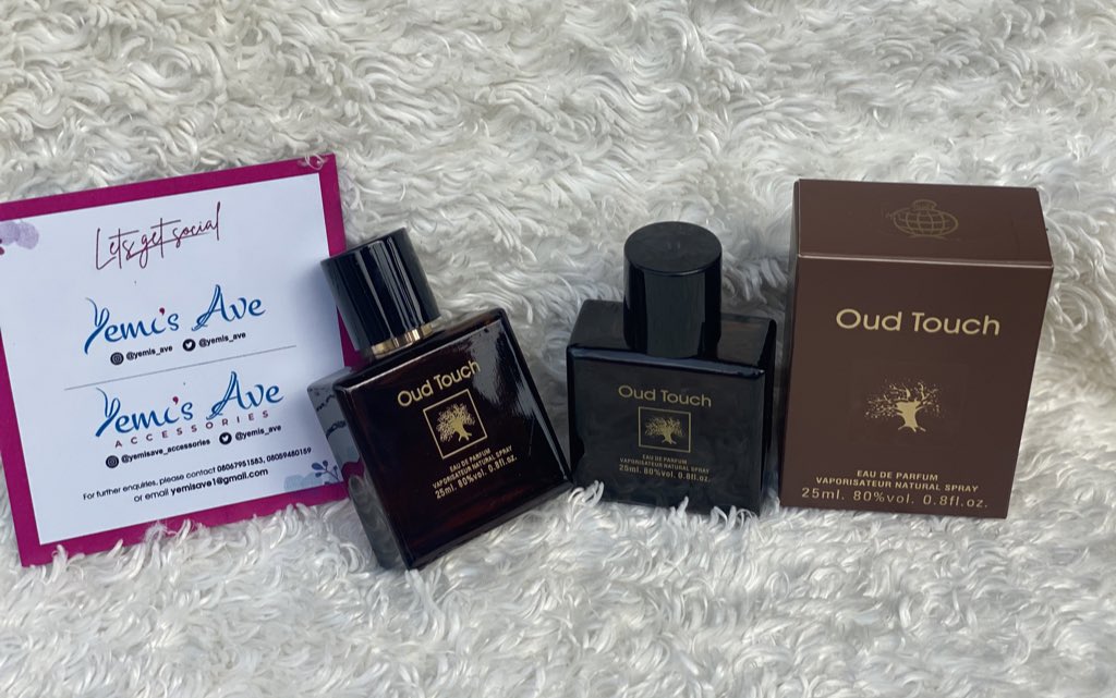 Yemis_Ave's tweet photo. Oud touch available for 2,500 only 

#yemisave #perfumeshop #yemisaveaccessories #perfumelovers #perfumery #perfumes #oudtouch https://t.co/Z1Dh5Dnm63