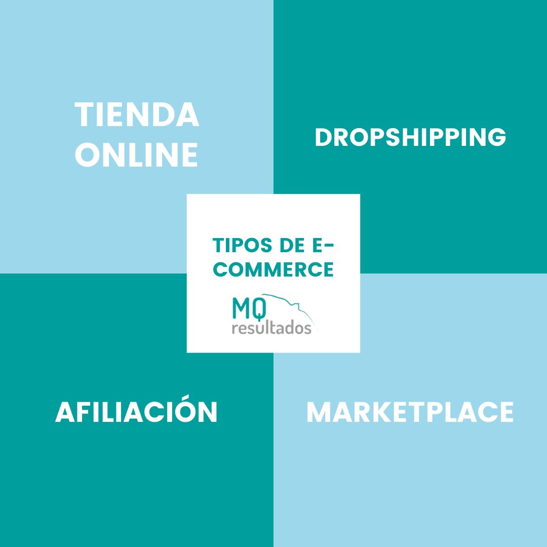 Los tipos de e-commerce depende de la forma en la que se realiza la venta y cómo obtenemos ingresos. No todos consisten en la versión online de una tienda física, siendo de lo más interesantes. 
¿Te animas a crear tu propio #ecommerce?