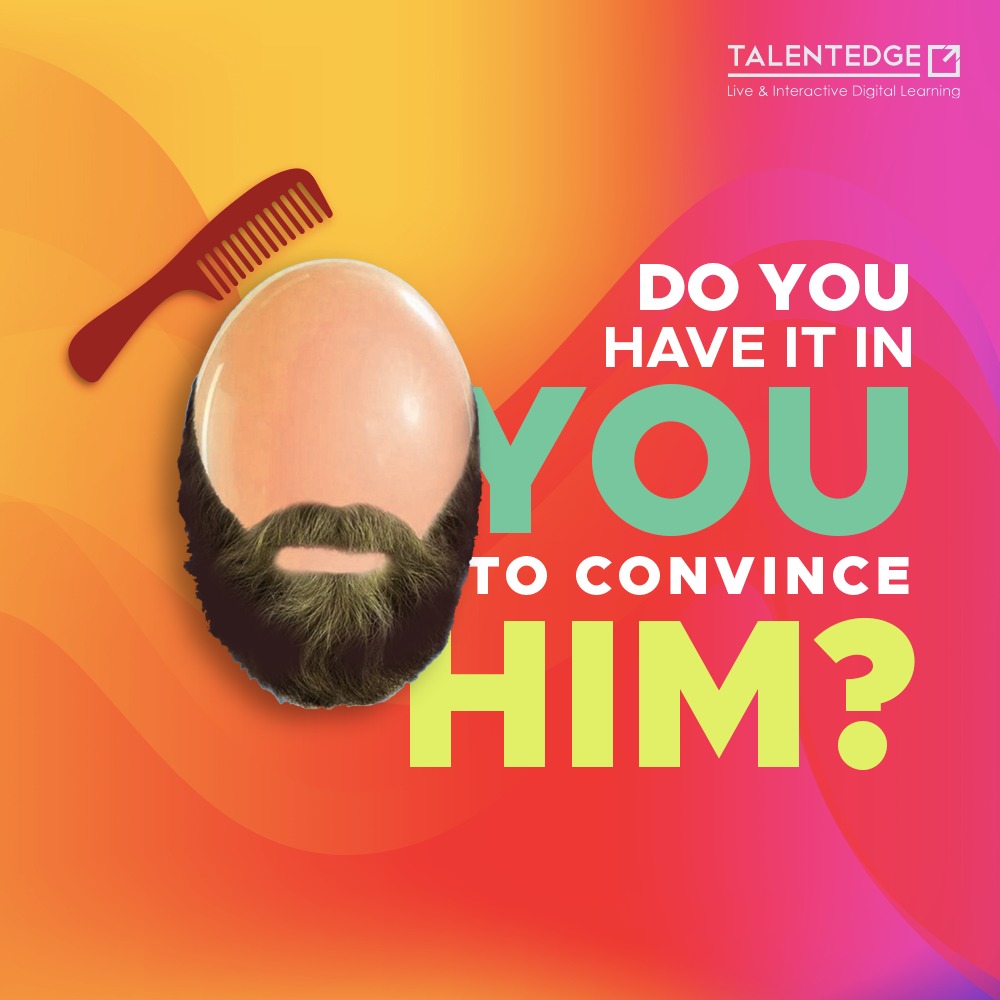 Talentedge_In's tweet photo. Prospects ko attract karna is a #skill that a good #SalesAndMarketing person possesses.
Unke liye kuch bhi namumkin nahi, because they identify needs & opportunities, analyze & bring a #solution.
If you also have that in you, toh itna wait kyun?
Take the #TalentedgeWay today! https://t.co/4wjpvDBTHa