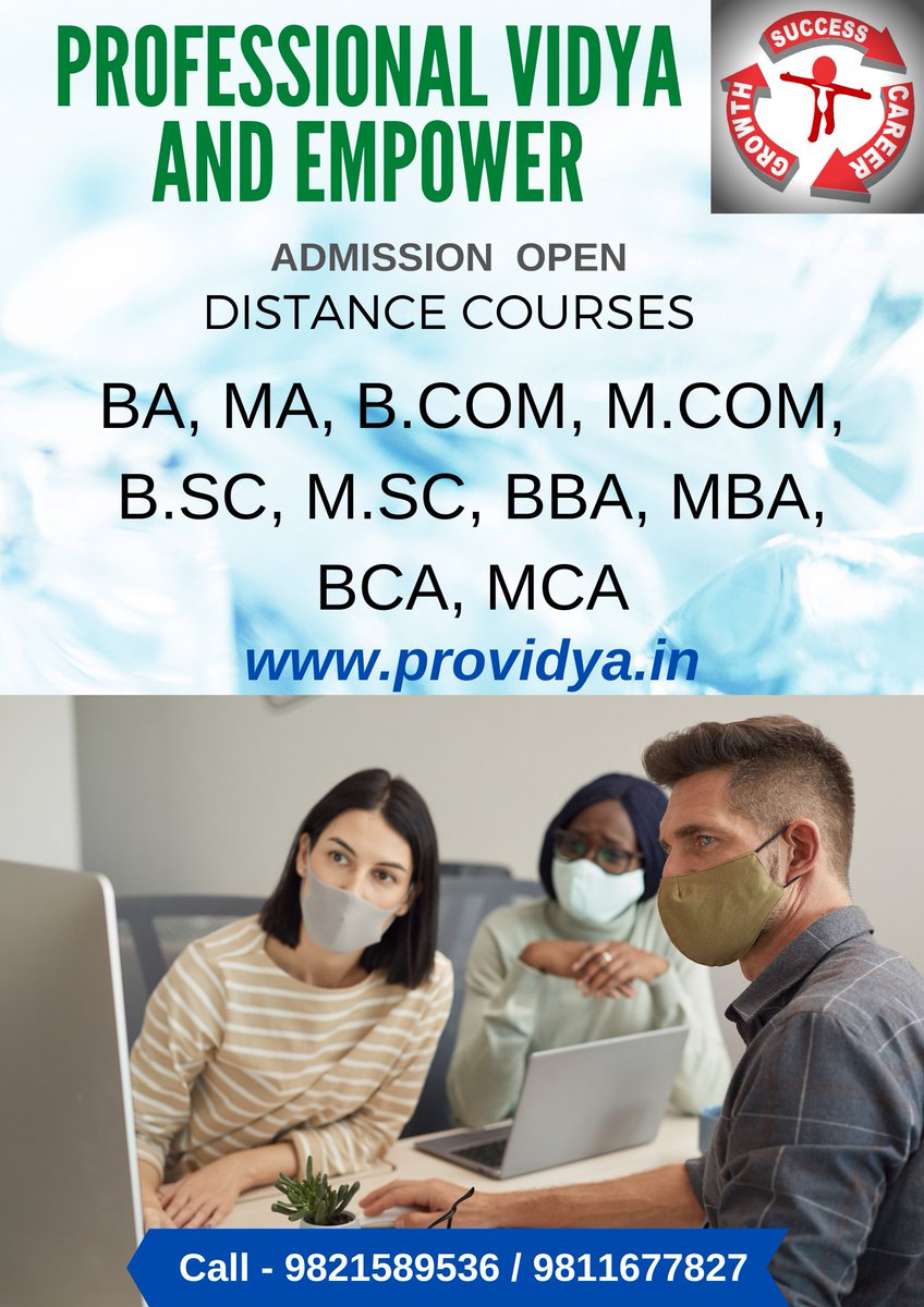 VidyaEmpower's tweet image. "Join Top University for Education"
#AdmissionOpen #RegularCourses #DistanceEducation #RegularEducation #Bed #LLB #LLM #PHD #DPharma #BPharma #Btech #Diploma #Bcom #Mcom #Bsc #Msc #Ba #Ma #BBA #MBA #admissions