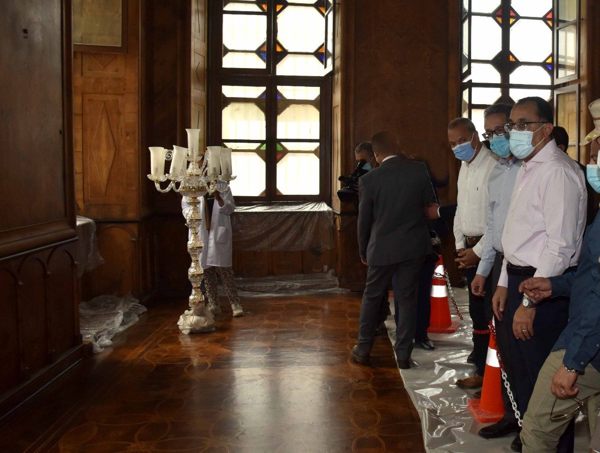 صور من داخل قصر محمد علي باشا أثناء جولة رئيس الوزراء له صدى البلد البلد