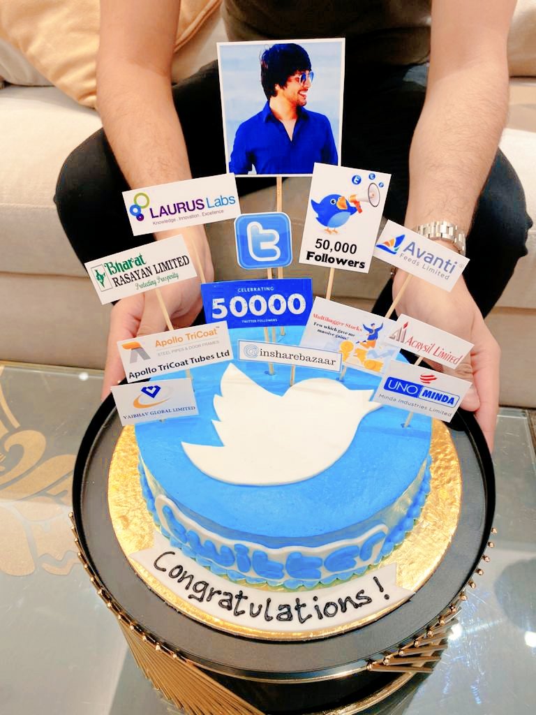 Soumya Malani on X: "⚡Happy to share that my Twitter Family now has crossed  50,000 members. Thank you everyone for your love and support 🙏 Got this  Special Cake as a surprise