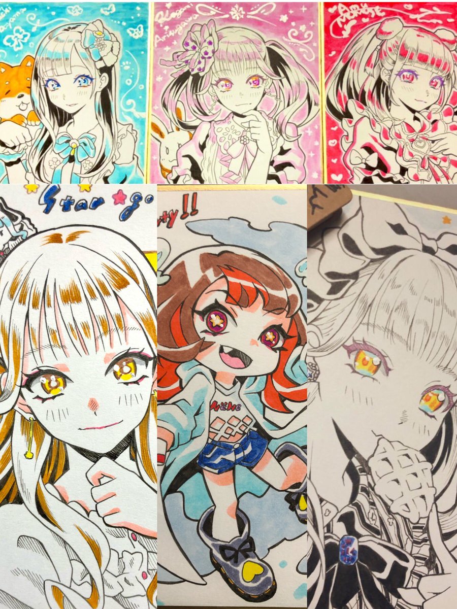 #今月描いた絵を晒そう
今月もありがとうございました!! 
個人で描いたものと多分貼っても大丈夫そうなリトデビ!
未発表のイラストもじき公開されていくと思うので楽しみです🥳 