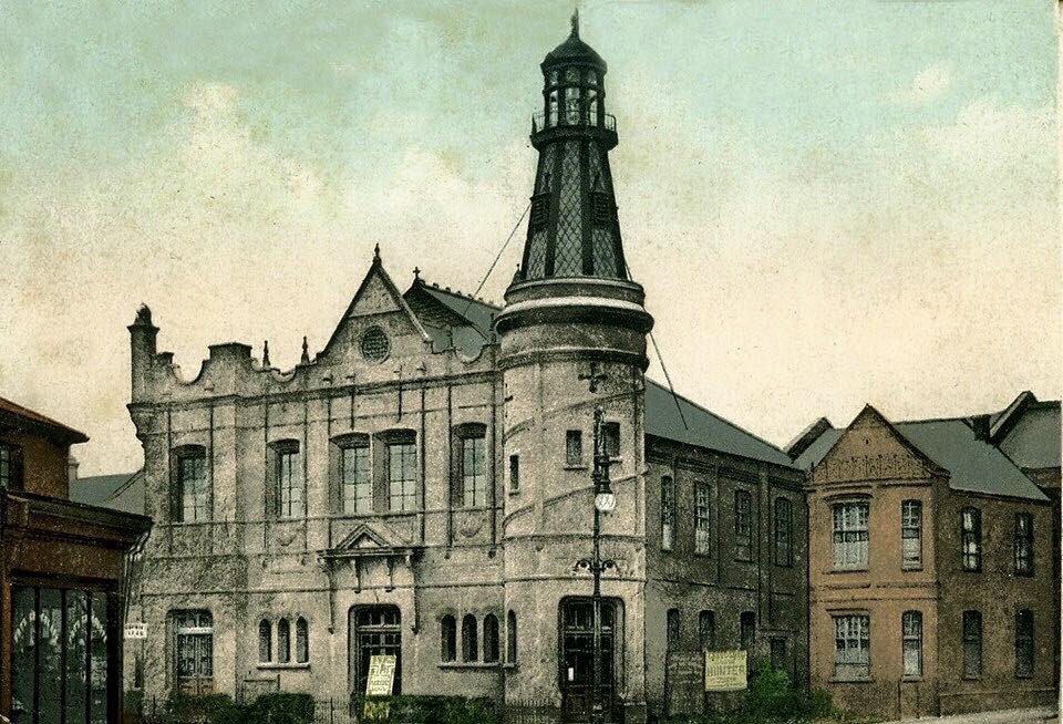 The lighthouse Markhouse road postcard dated 1920s