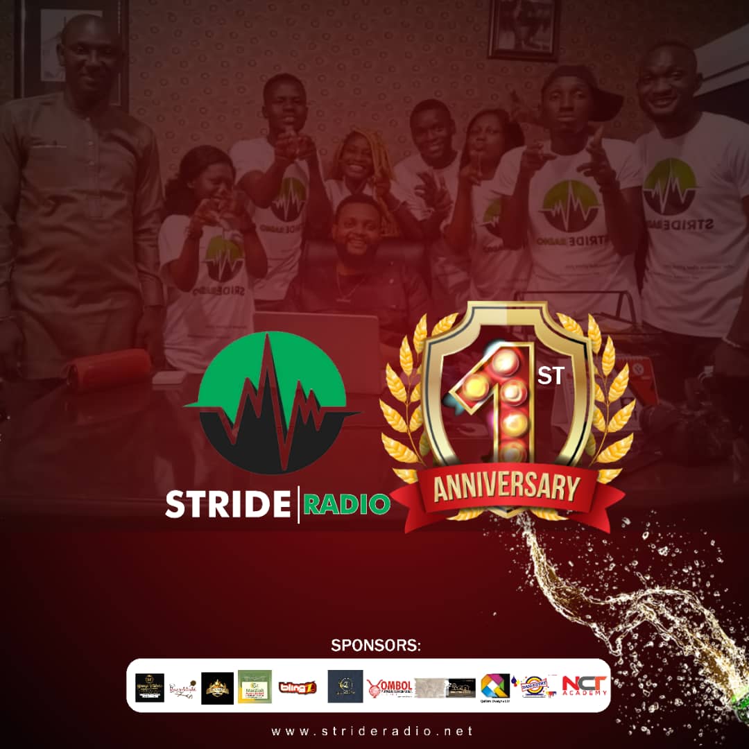 Agbeti's tweet photo. Happy Anniversary to the Best Online Radio @strideradio on our First Year Anniversary #Strideradio https://t.co/S06hA5mUFm