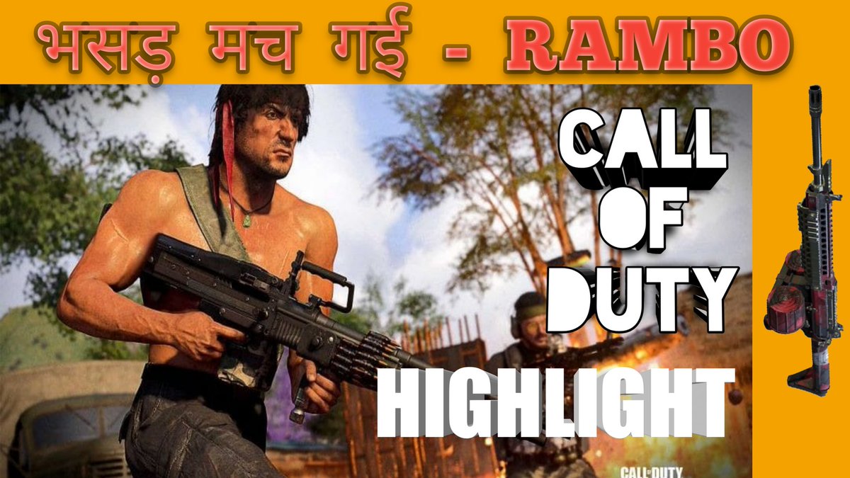 Ftdgroot21YT's tweet photo. New video aa gai h dosto
Jao jake dekho
Channel ko subscribe zarooor karna
@CallofDuty @CallOfDutyUnite @CallTheMidwife1 @CODLeague #callofdutyrambo
#callofdutynewupdate #codmobileupdate
#codnewupdate
#CallofDutyWarzone #CallOfDuty #CallofDutyBlackOps
https://t.co/B9qgWFswfG https://t.co/89cU4YYxkS
