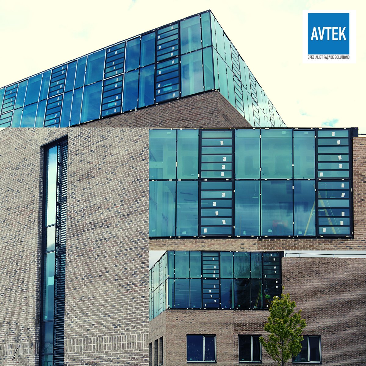 Avtek_Fife's tweet photo. #ClydebankMedicalCentre Avtek’s curtain walling, windows and doors along with bespoke metal work solution progressing well at this BAM Construction site in Clydebank. Designed by Anderson Bell &amp; Christie for NHS Greater Glasgow and Clyde through their partner, hub West Scotland. https://t.co/kba8YypDWN