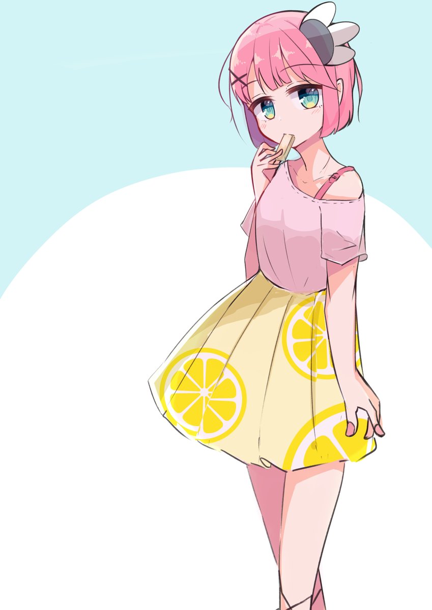 千代田桃 「シトラスガール #まちカドまぞく」|TaKyのイラスト