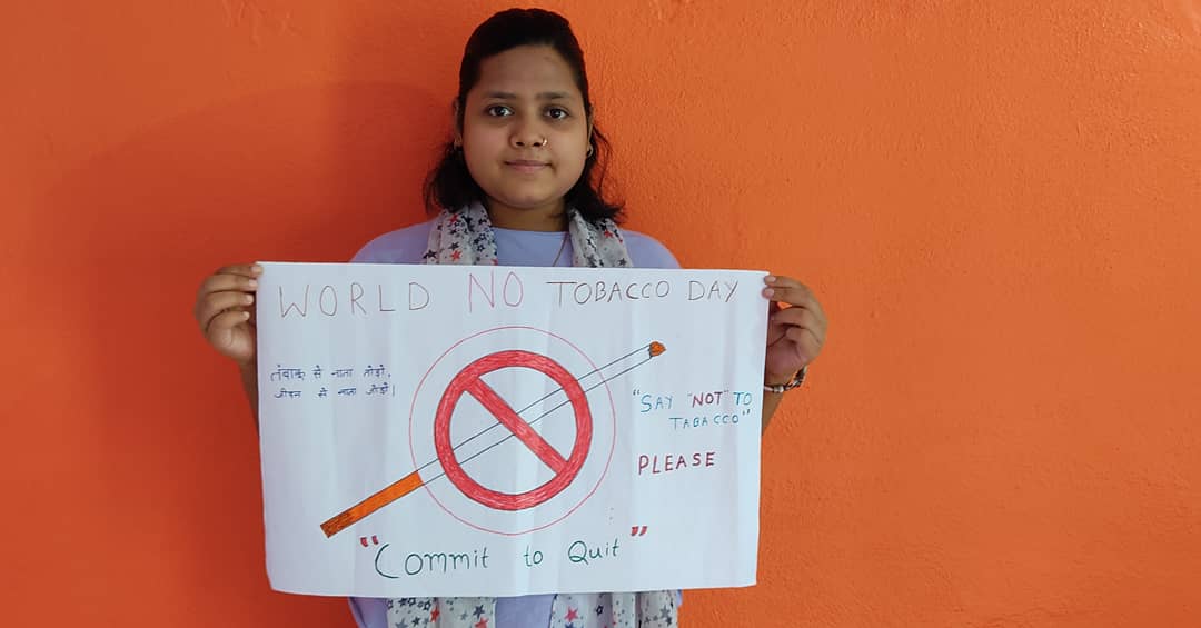 Bharti_62's tweet photo. #WorldNoTobaccoDay 
#CommitToQuit 
#awareness_program 
तंबाकू से नाता तोड़े,
जीवन से नाता जोड़े।
भारती एवम सुमन की टीम के द्वारा  #WorldNoTobaccoDay के अवसर पर किया गया जागरूकता कार्यक्रम। https://t.co/Uxzyb2DbwQ