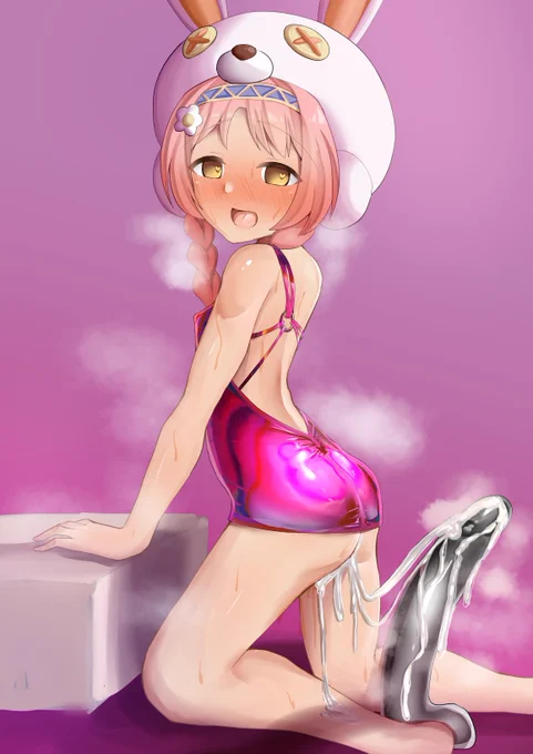 ミミ、こんなに入るようになったよ♥
だからおじさんの「ホンモノ」、ほしいなあ♥♥♥ 