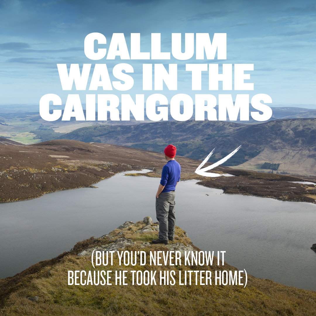 Please bin your litter or take it home.  Keep our National Parks looking pretty for everyone to enjoy. #BinYourLitter <a href="/ZeroWasteScot/">Zero Waste Scotland</a>  <a href="/scotgov/">Scottish Government</a>  @KSBScotland <a href="/HowToWasteLess/">How to Waste Less Scotland</a>