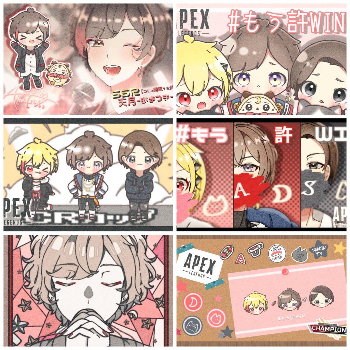 #今月描いた絵を晒そう

(^ω^) 