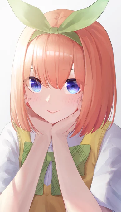 やっとこっち見た
#五等分の花嫁 #中野四葉 