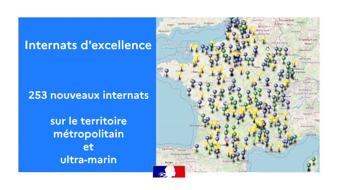 #InternatExcellence : après les 54 projets retenus en mars 2021, 253 nouveaux internats labellisés en cette fin mai.
Présentation des internats d'excellence, implantation, élèves éligibles, financement...
👉 swll.to/IjuGZN