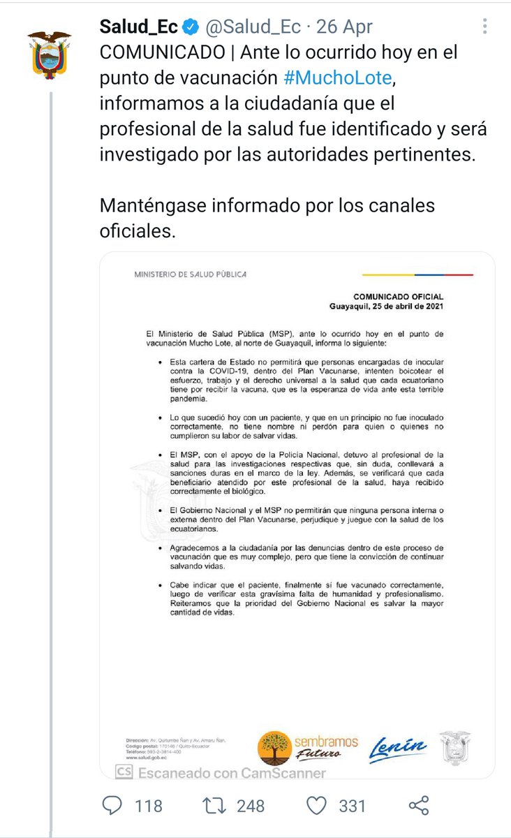Opindia picked up a video from Ecuador and falsely linked it to the case from UP's Aligarh where ANM Neha Khan was booked for allegedly throwing syringes filled with COVID vaccine. #AltNewsFactCheck 
altnews.in/zee-hindustan-…