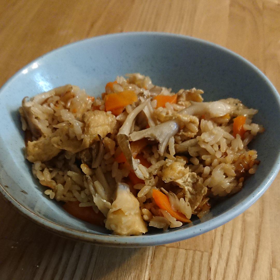 雪国まいたけの春の炊き込みごはん