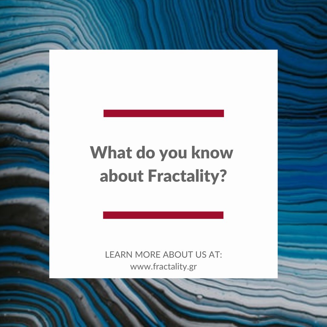fractality_'s tweet image. What do you know about Fractality?
Discover our philosophy at : fractality.gr

#fractality #training #counseling #trainingeurope #trainingprovider #traininggreece