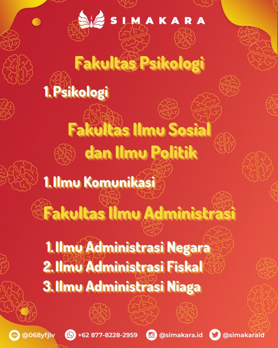 simakaraid's tweet image. Jalur masuk program ini melalui ujian tulis SIMAK UI dan prestasi akademik PPKB. Apa saja jurusan yang mengadakan S1 Paralel di UI? Simak infografis kali ini ya!

#UniversitasIndonesia
#SIMAKUI2021
#SIMAKUI
#jalurmandiri
#SeleksiMasukUI
#seleksimandiri