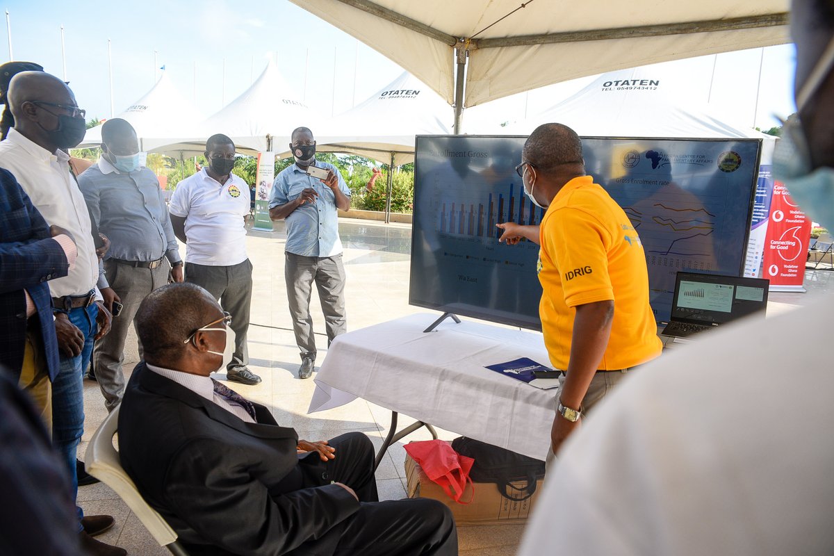 AcepaAfrica's tweet photo. When the Rt. Hon. Speaker of @GhanaParliament Alban K.S. Bagbin visited the stands at the Data Fair. #betterdata4betterdecisions #DAP #DATAFAIR @StatsGhana @INASPinfo @mpuntusem https://t.co/nLP8zuu17x