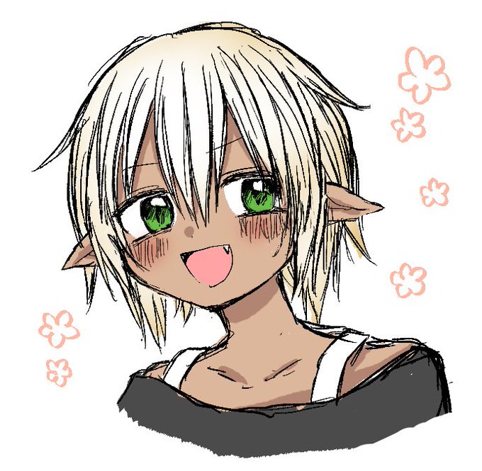 煮干大福さん宅のふくだくんを描かせて頂きました🥰カワイー! 