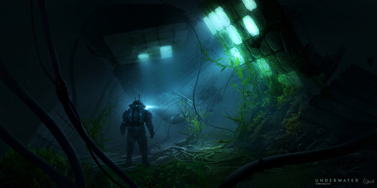 andreewallin's tweet photo. A few keyframes I did for a movie called 'Underwater' back in 2016. https://t.co/ClW3SIBp3W