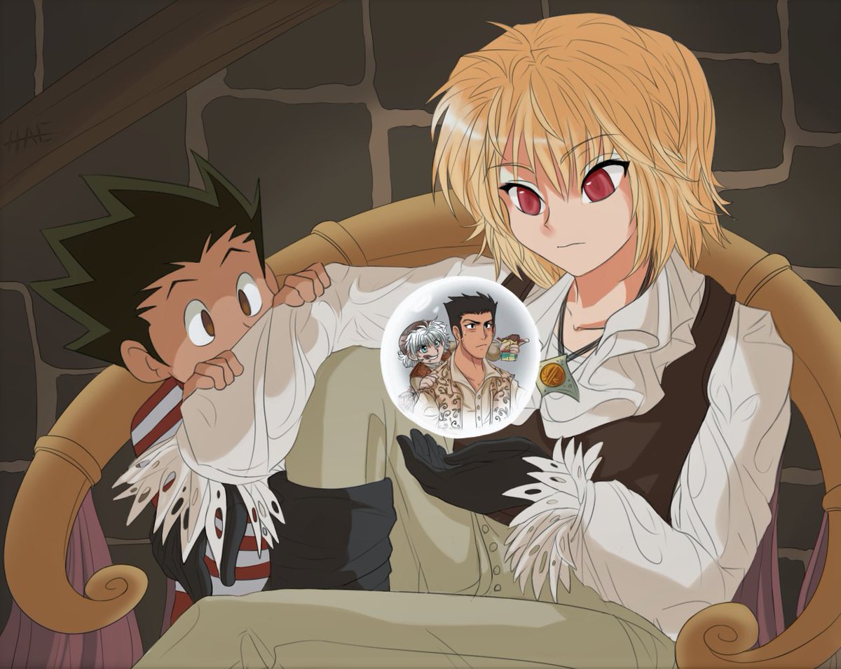 HeyHaleyHAE's tweet photo. Labyrinth AU for #hxhweek2021 Day 4: Alternate Universe 

LATE on this one but I did finish it! ✨ https://t.co/vvbFCN7rof