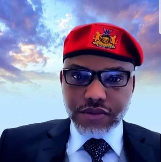 ayemojubar's tweet photo. Nnamdi Kanu: I will tell my kids this is what Nelson Mandela looks like. #SitAtHome https://t.co/ljqGS2ag0r
