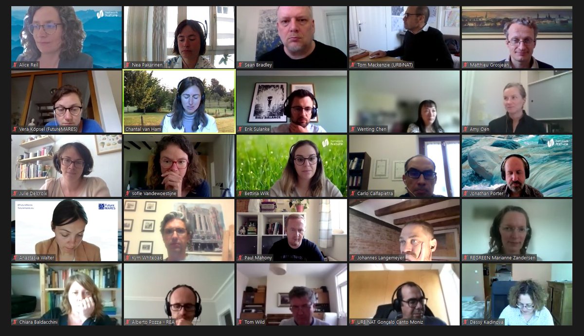 We were delighted to host the <a href="/EU_H2020/">Horizon 2020</a> #naturebasedsolutions Task Force meeting today to find synergies among pioneers in this field and help us plan jointly how we can spread successful solutions and learn from each other to help incorporate #nature into our surroundings 🌍