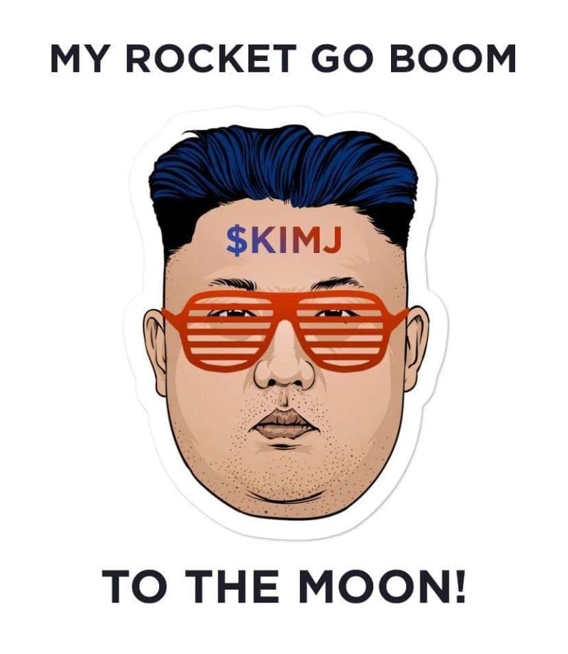 ShimelinWright's tweet photo. This rocket is going BOOM to the MOON 🚀🚀 $KIMJ @KimJongMoonCoin 

#Crypto #cryptocurrencies #MemeCoins #altcoin #altocoins #Binance #BinanceSmartChain #doge #DogecoinToTheMoon #SHIBARMY #shibainu #SAFEMOON #SAFEMARS #BTSARMY 

https://t.co/Fcl04ZvOBk https://t.co/Td99dVAaHI