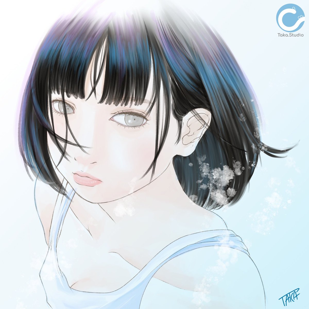 らくがき 試し描き1 先日のclipstudioのアップデートで追加された Taka 名古屋のイラストレーターのイラスト