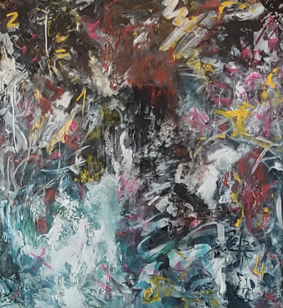 gallerytheone's tweet photo. New abstract piece of art by the talented Marta Baptista, decorating the walls of The One Palácio Da Anunciada’s restaurant. Check out https://t.co/oYAzUDeXB4 to see more of Marta’s work!

#Artworks #acryliconcanvas #artistsontwitter #acrylicpainting #art #artlover #exhibition https://t.co/3WEe4HSHFP